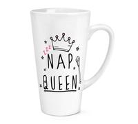 Tazza Grande Latte Nap Queen 17Oz - Divertente Ragazze