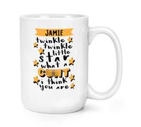 Tazza Grande Personalizzata Twinkle Twinkle Little Star Che Cnt 15oz Compleanno