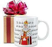 Tazza Hamilton King George Chorus, regalo per fan di Hamilton, regalo per studenti di musica per donne e uomini, regalo sarcastico per compleanno, Natale, per musicisti, 325 ml