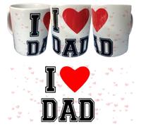 Tazza I Love Dad Tazze In Ceramica Festa Del Papa' Mug PS 09370-13