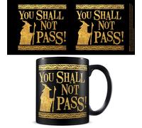 Pyramid International Tazza in ceramica - Signori degli Anelli - You Shall not Pass- 315 ml - Idea regalo compleanno - Licenza ufficiale