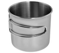 Tazza in acciaio inox Mil-Tec con manico pieghevole 600 ml