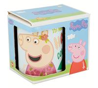Tazza Colazione Per Regalo 325 Ml Peppa Pig Pink Flamingo