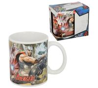Tazza in ceramica Avengers Marvel modello Mug 325 ml tazza da colazione per bambini