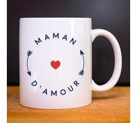 Tazza In Ceramica Bianca MAMMA D'AMORE 2 MPT.