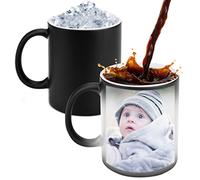 Tazza in Ceramica cambia colore con calore - Tazza Magica Termosensibile che Cambia Colore Personalizzata con Foto, Logo, Grafica o Testo Idea Regalo Simpatica ed Originale per ogni Occasione