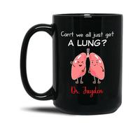 Tazza In Ceramica Can'T We All Just Get A Lung Black Per 330ML