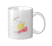 Tazza In Ceramica Cartoon Polar Bear Wearing A Raincoat Latte Mug Donne Personalizzato Tazza De Cerámica, Per The, Compleanno, Bambini, 330ml