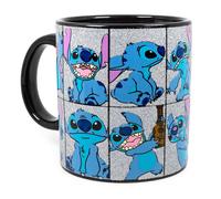 Tazza In Ceramica Collage Glitter Di Disney Lilo & Stitch | Contiene 20 Once