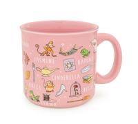 Tazza In Ceramica Con Icone Delle Principesse Disney | Contiene 20 ONCE