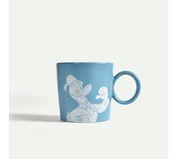 Tazza in ceramica con licenza ufficiale Disney - Mickey & Friends 32 cl - Tazza in gres porcellanato di alta qualità con motivo Disney in confezione regalo (blu)