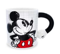 Tazza In Ceramica Con Manico Sculpted Di Topolino Disney | Contiene 20 Once