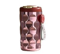 Tazza in ceramica con strato interno da 410 ml, facile da pulire, in acciaio inox, isolato, sottovuoto, con display della temperatura