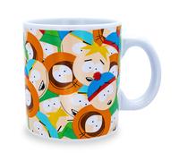 Tazza In Ceramica Con Volti Dei Personaggi Di South Park | Contiene 20 Once