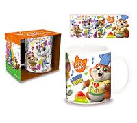 Tazza in ceramica da 350 ml con 44 gatti