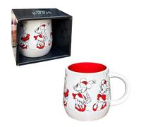 Tazza in ceramica da collezione Minnie Disney modello bombato 360 ml tazza da colazione per grandi e piccoli