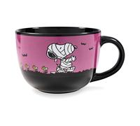 Tazza In Ceramica Di Snoopy E Woodstock Mummia Di Halloween | Contiene 24 Once