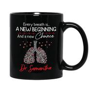 Tazza In Ceramica Every Breath Is A New Beginning & A New C Per 330ML