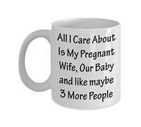 Tazza in Ceramica First Time Dad New Parent Coffee Mug Lavabile Mug Standard Tazza in Porcellana per Lavori Ogni Occasione Ufficio 300ML