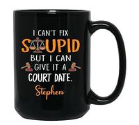 Tazza In Ceramica I Can Give It A Court Date Black Per 330ML