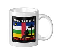 Tazza In Ceramica I Stand For The Central African Republic Flag And I Kneel Tazze Di Caffee Uomini Con Manico Tazza De Cerámica, Per Fidanziati, Merenda, Compleanno, 330ml