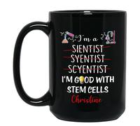 Tazza In Ceramica I'M A Scientist I'M Good With Stem Cells Per 330ML
