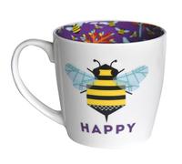 Tazza In Ceramica Inside Out Con Scatola Regalo - Bee Happy