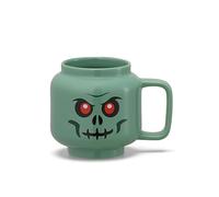 Room Copenhagen Tazza in Ceramica LEGO® Grande - verde Skeleton - 530 ml Design Divertente, Regalo Perfetto per Uomini, Donne e Bambini, Lavabile in Lavastoviglie
