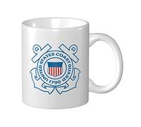 Tazza In Ceramica Mark Of The U.S. Coast Guard Latte Mug Uomini Personalizzato Tazza Divertente, Per Office, The, Fidanziati, 330ml