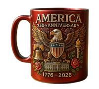 Tazza in ceramica, momenti salienti del tema patriottico, 325 ml, tazza di tè al caffè, bevande a simbolo culturale, comodo design per la casa, per la casa, viaggi, adulti, presente