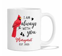 Tazza In Ceramica Personalized I Am Always With You White Per 330ML