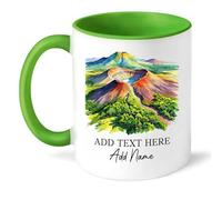 Tazza In Ceramica Personalized Volcanoes National Park Per 330ML