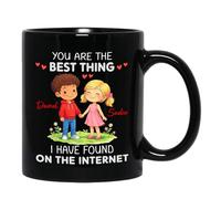 Tazza In Ceramica Personalized You Are The Best Thing Black Per 330ML