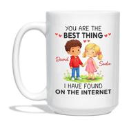 Tazza In Ceramica Personalized You Are The Best Thing White Per 330ML