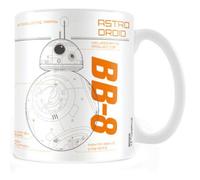 Tazza in ceramica piramidale Star Wars Episodio 7 BB-8 Schizzo
