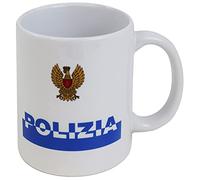Tazza In Ceramica Polizia Di Stato Mug da Collezione Tazze Ufficiali PS 17947