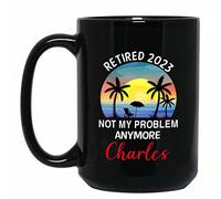 Tazza In Ceramica Retired Not My Problem Anymore Black Per 330ML