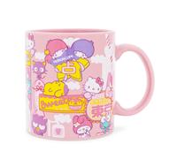 Tazza In Ceramica Rosa Con Icone Di Sanrio Hello Kitty E Amici | 20 Once