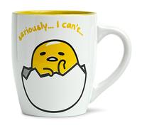 Tazza In Ceramica Sanrio Gudetama "Davvero Non Posso" 25oz