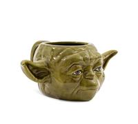 Tazza In Ceramica Sculptata Di Yoda Di Star Wars | Contiene 24 Once