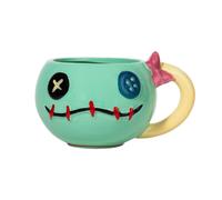 Tazza In Ceramica Sculpted 3D Di Disney Lilo & Stitch Scrump | Contiene 21 Once