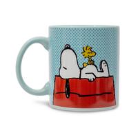 Tazza In Ceramica Snoopy E Woodstock Con Arachidi | Contiene 20 Once