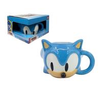 Tazza in ceramica Sonic 3D modello mug 355 ml personaggio tridimensionale ciotola da colazione per bambini collezionabile