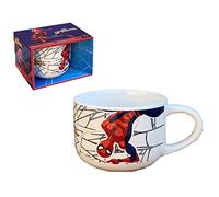 Tazza in ceramica, Spiderman, Marvel, tazza larga jumbo, 380 ml, in scatola