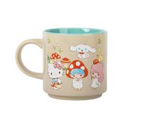 Tazza In Ceramica Stackable Singola Con Funghi Di Sanrio Hello Kitty E Amici