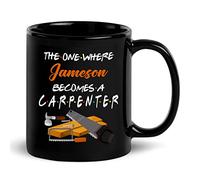 Tazza In Ceramica The One Where Becomes A Carpenter Black Per 330ML