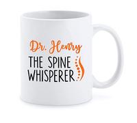 Tazza in Ceramica The Spine Whisperer Ceramica Mugs Personalizzata Coffee Mug Durevole Tazza per Natale Ufficio Compleanno 330Ml