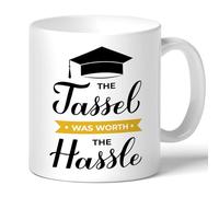 Tazza In Ceramica The Tassel Was Worth The Hassle Graduation Moderne Tazze Da Tè In Ceramica Antimacchia Tazza Colazione Porcellana Per Home Fidanzata Latte