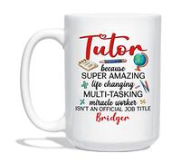 Tazza In Ceramica Tutor Because Life Changing White Per 330ML
