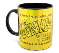 Tazza In Ceramica Willy Wonka Golden Ticket | Contiene 20 Once
